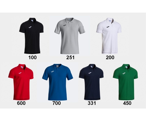 KOSZULKA BAWEŁNIANA POLO JOMA OLIMPIADA SR + NADRUK